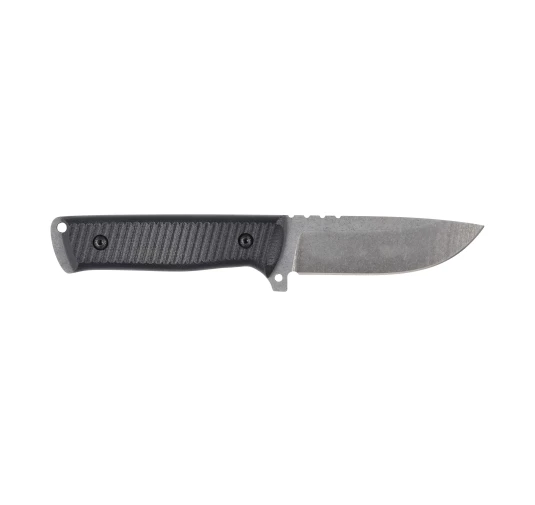 Nóż Za Pas Little Boy G10 Stonewash Czarny – Stal Sleipner, Full Tang
