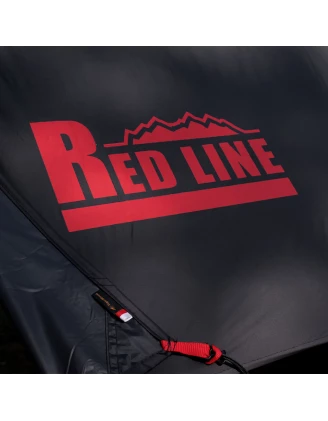 Tarp TigerWood RedLine 3x4m Czarny | Płachta Biwakowa Outdoor Survival 10000mm