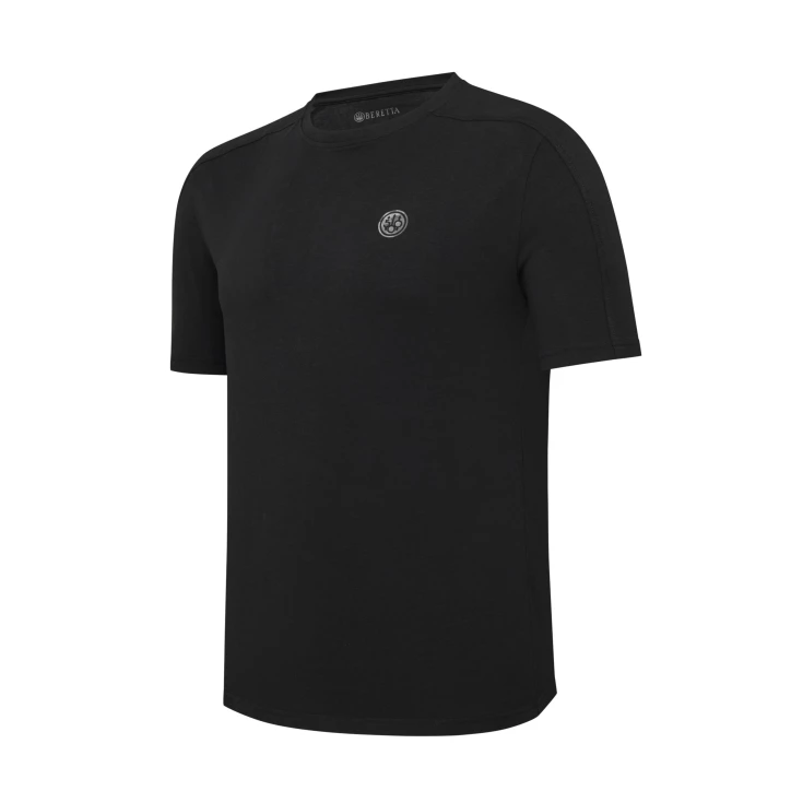Beretta 500 Years T-Shirt Camo Logo Czarna Męska | imag24.pl