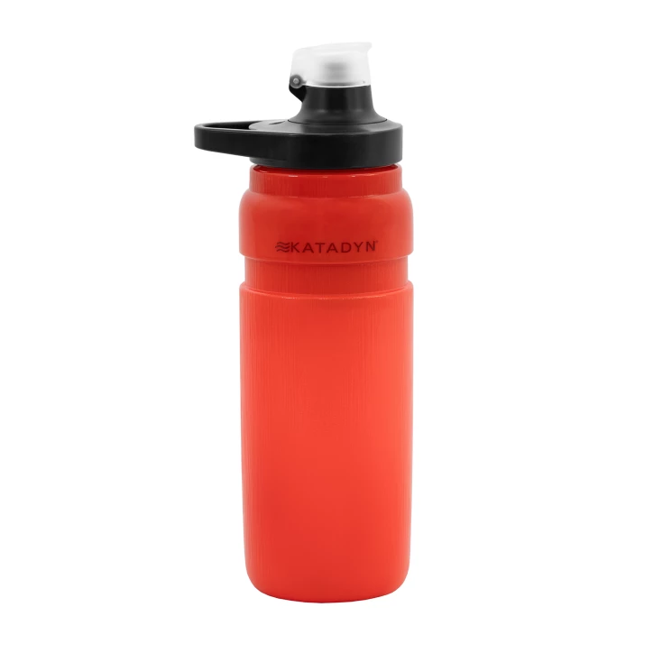 Butelka filtrująca Katadyn BeFree AC 0,7l czerwona - Outdoor, Survival, EDC