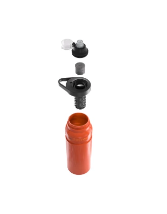 Butelka filtrująca Katadyn BeFree AC 0,7l czerwona - Outdoor, Survival, EDC