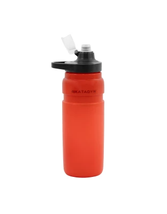 Butelka filtrująca Katadyn BeFree AC 0,7l czerwona - Outdoor, Survival, EDC