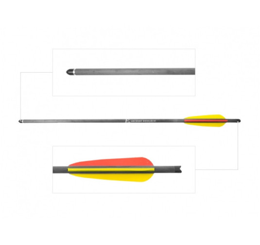 Bełt Poe Lang EK z włókna węglowego 8,8 mm 22" 6 szt.