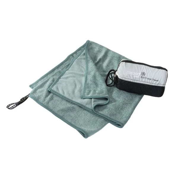Ręcznik Cocoon Eco Travel Towel - Lyocell, L, ziel