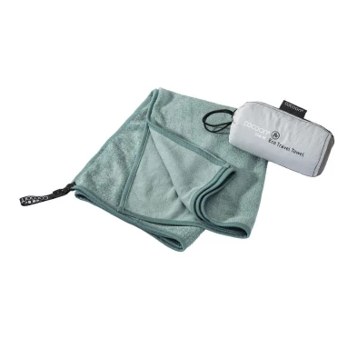 Ręcznik turystyczny Cocoon Eco Travel Towel Lyocell M zielony | imag24.pl