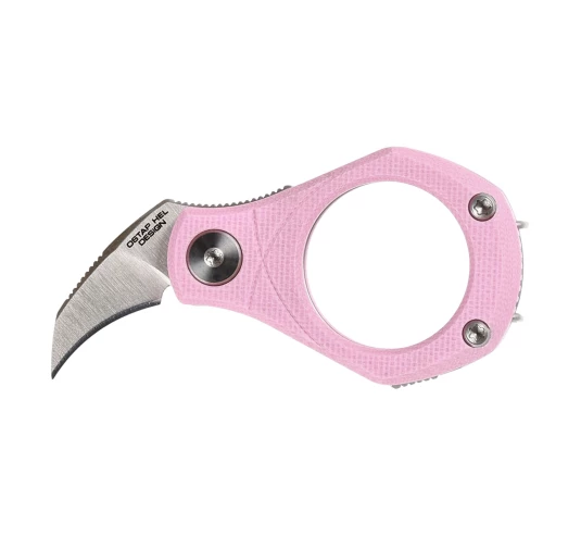 Civivi Pyrus C23038-5 Różowy Nóż Składany Mini EDC Hawkbill