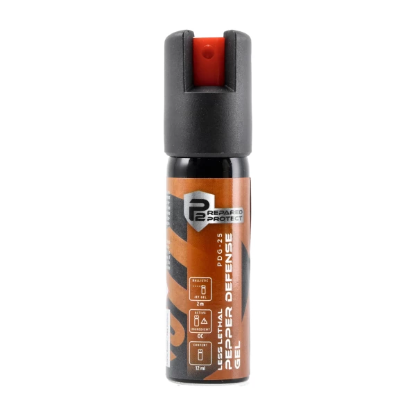 Gaz pieprzowy P2P PDG-25, strumień żelowy, 12 ml