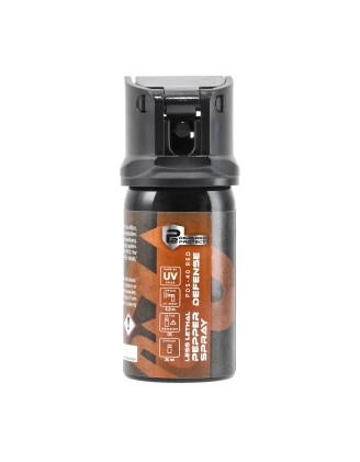 Gaz pieprzowy P2P PDS-40 RED UV stożek 26 ml | Samoobrona