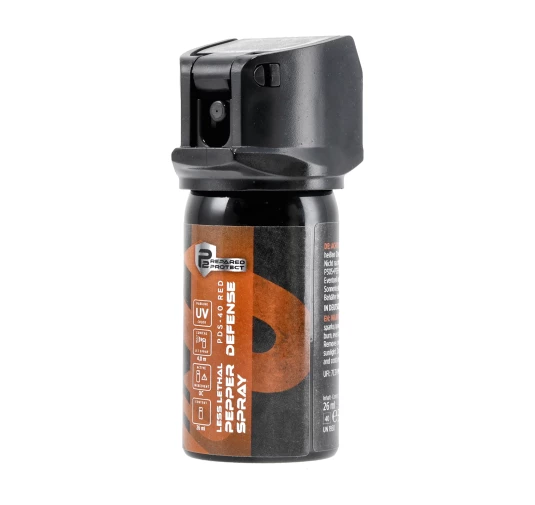 Gaz pieprzowy P2P PDS-40 RED UV stożek 26 ml