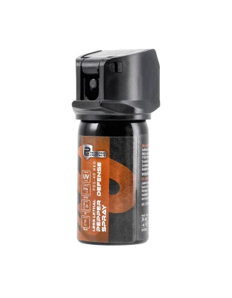 Gaz pieprzowy P2P PDS-40 RED UV stożek 26 ml | Samoobrona