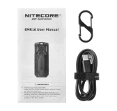 Nitecore EMR16 Czarny - Przenośny Odstraszacz Komarów USB-C