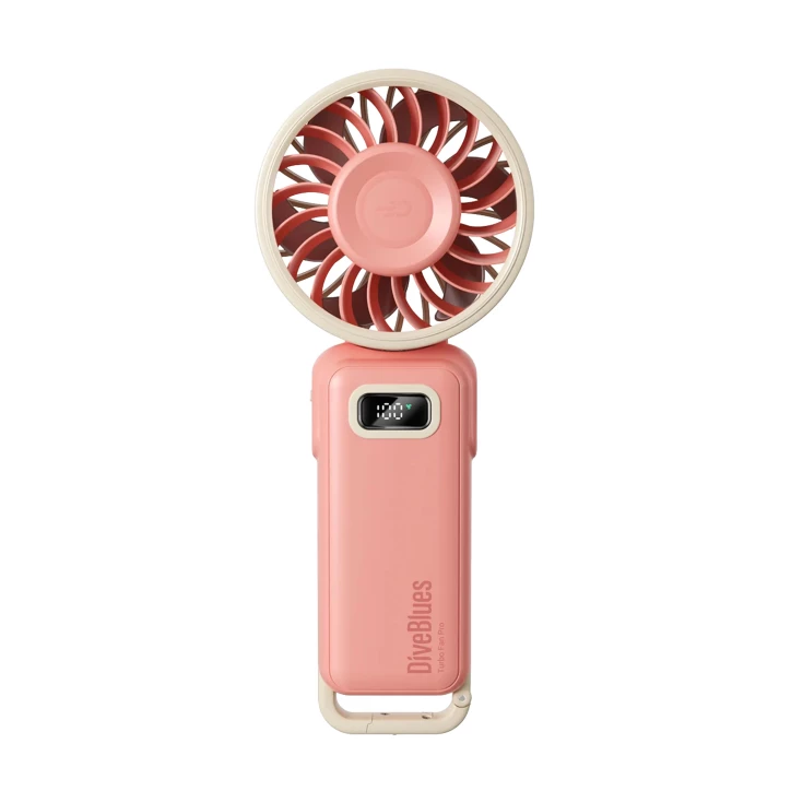 Wentylator DiveBlues Fanzy D6036 Różowy USB-C | imag24.pl