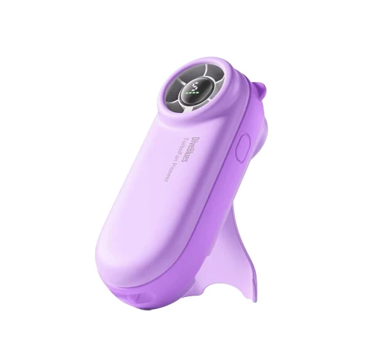 Wentylator przenośny DiveBlues TurboBear D5041 fioletowy – 4000 mAh, USB-C, do 16h pracy