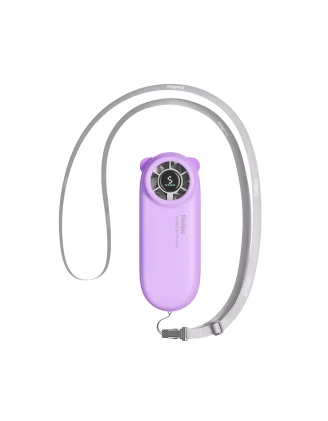 Wentylator przenośny DiveBlues TurboBear D5041 Fioletowy – 4000 mAh, USB-C, do 16h | imag24.pl