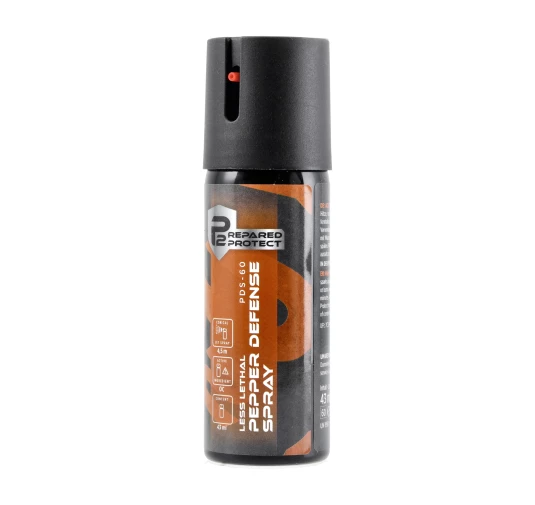Gaz pieprzowy P2P PDS-60 stożek 43 ml