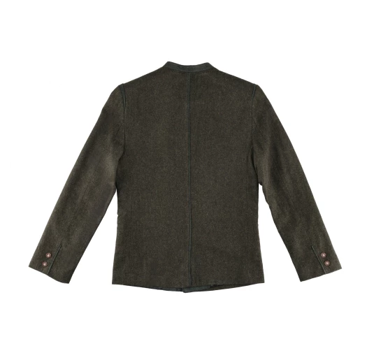 Marynarka Męska Wełniana OS-Trachten Bavarian Jacket Slim Fit – Oliwkowa