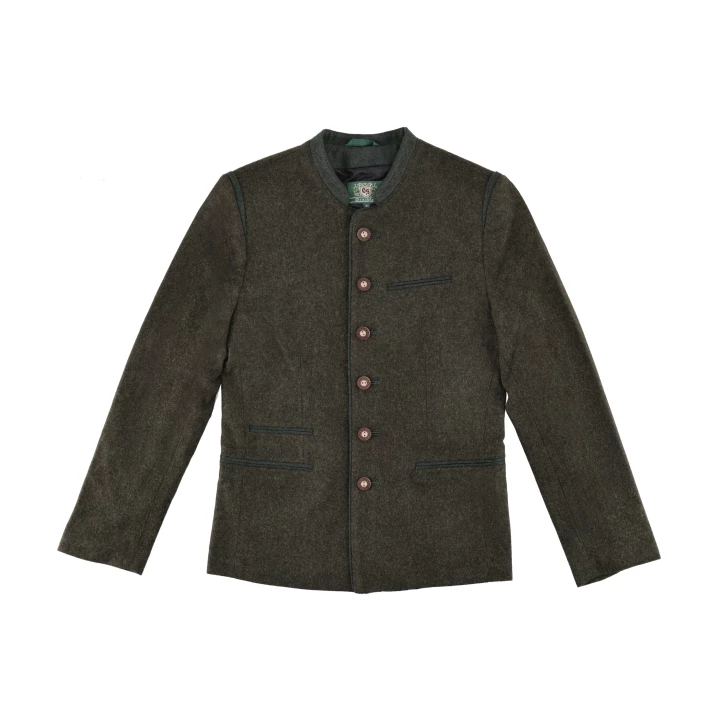 Marynarka Wełniana OS-Trachten Bavarian Jacket Oliwkowa – imag24.pl