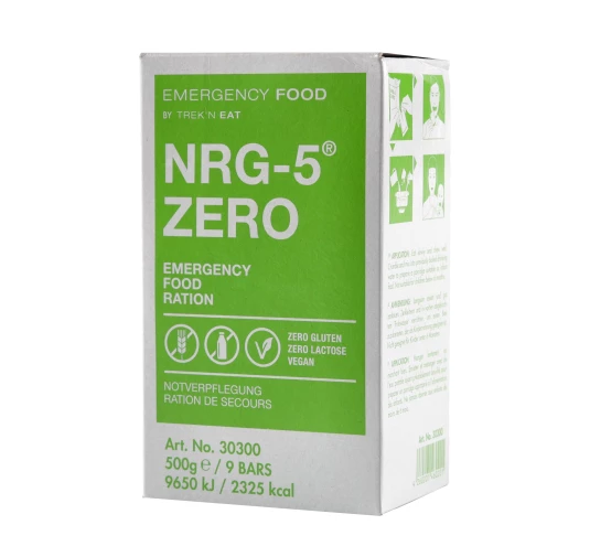 Racja żywnościowa NRG-5 ZERO 500g | 2325 kcal Bez glutenu