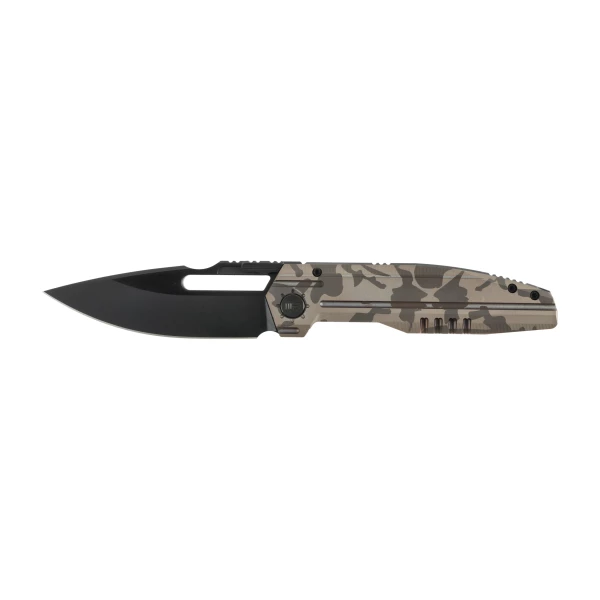 Nóż składany WE Knife Reveille WE23057-3 M390 Tytan Desert Camo