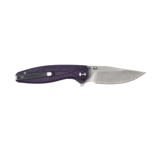 Nóż składany Sencut Vyrce S25104-3 D2 Micarta Fioletowy