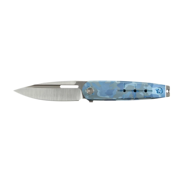 WE Knife Hull WE24046-3 Nóż Składany M390 Tytan Niebieski