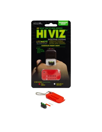 Muszka światłowodowa HIVIZ LitePipes Glock Gen. 1-4 | imag24.pl