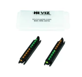 HIVIZ Two-In-One Muszka światłowodowa magnetyczna do strzelby 9-11.1mm
