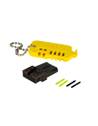 Szczerbina światłowodowa regulowana HIVIZ Litepipes do Glock gen. 1-4