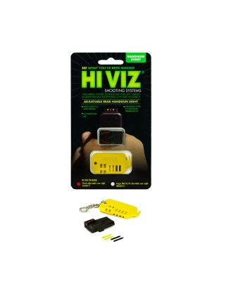 Szczerbina światłowodowa regulowana HIVIZ Litepipes do Glock gen. 1-4