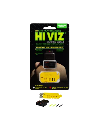 Szczerbina światłowodowa regulowana HIVIZ LiteWave do Ruger Mark IV 22/45