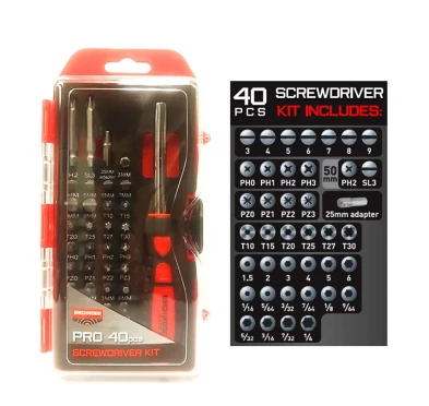 Zestaw wkrętaków rusznikarskich Birchwood Casey Pro Kit 40 szt.