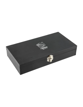 Zestaw noży Laguiole Luxury Line Black Pakka Wood do steków, 6 szt.
