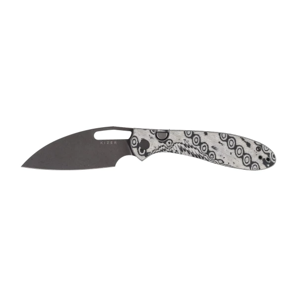 Nóż składany Kizer Masu V3697A2 - stal 14C28N, rękojeść Micarta