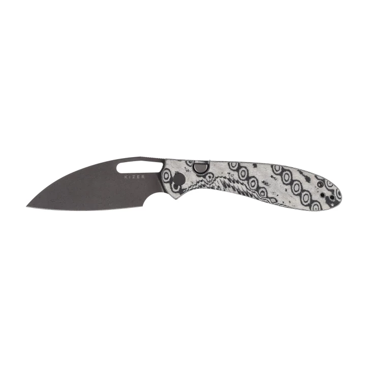 Nóż składany Kizer Masu V3697A2 - stal 14C28N Micarta EDC