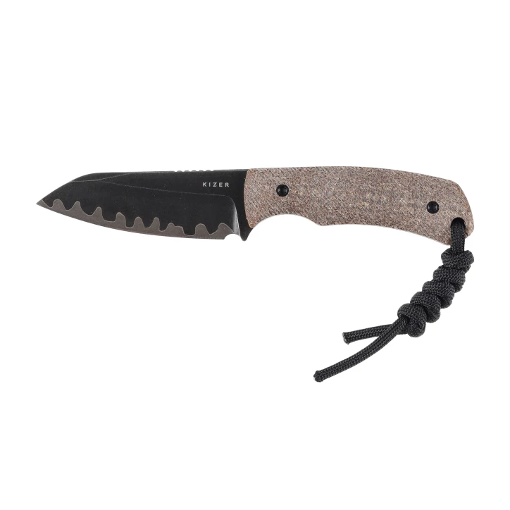 Nóż Kizer Field Mouse 1135A2 - Stała klinga Full-Tang, Micarta GID | imag24.pl