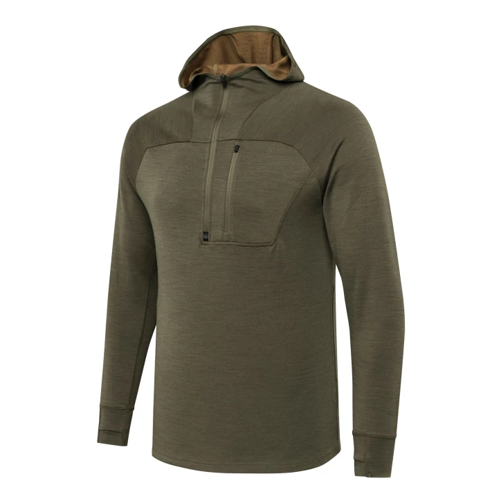 Bluza Beretta Apollo Merino Hoodie Zielona L - imag24.pl