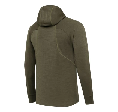 Beretta Bluza Apollo Merino Hoodie - Zielona, Rozmiar L