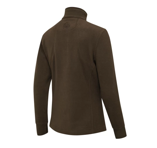 Beretta HP Logo Full Zip - Damska Bluza Polarowa, Brązowa M