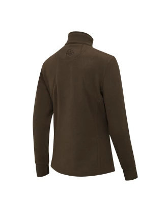 Bluza Polarowa Damska Beretta HP Logo Full Zip Brązowa M - Myślistwo, Trekking | imag24.pl