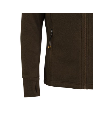 Bluza Polarowa Damska Beretta HP Logo Full Zip Brązowa M - Myślistwo, Trekking | imag24.pl