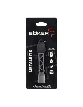 Boker Plus Metalbite 09BP0021 - Niezbędnik turystyczny 3w1 ze stali nierdzewnej