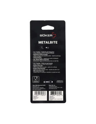 Boker Plus Metalbite 09BP0021 - Niezbędnik turystyczny 3w1 ze stali nierdzewnej