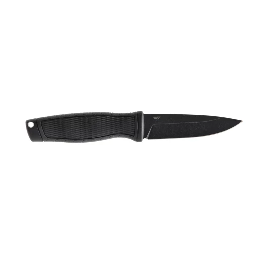 Nóż Ganzo G806BW-BK z Gładką Klingą Stałą Black Stonewash