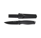 Nóż Ganzo G806BW-BK z Gładką Klingą Stałą Black Stonewash