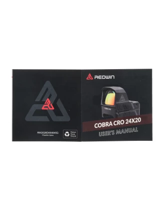 Kolimator Redwin Cobra 24x20 CRO MTR RWD45G - Zielony Celownik RMR/Picatinny