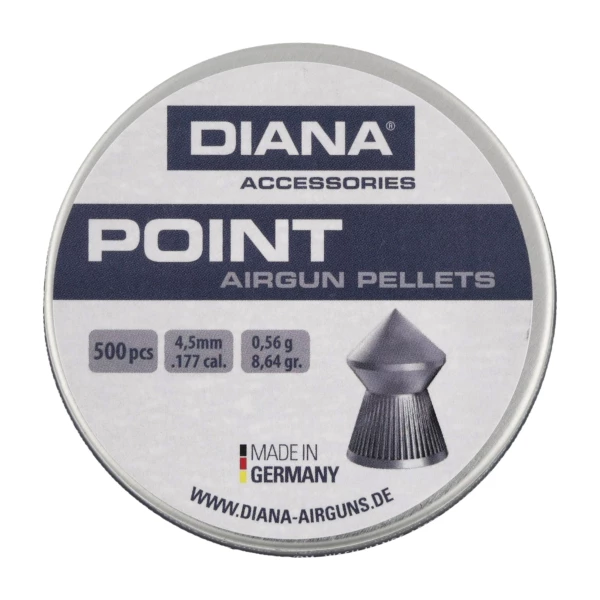 Śrut Diana Point Diabolo 4,5 mm (.177) - 500 sztuk