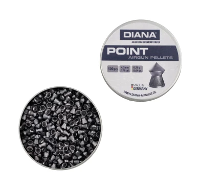 Śrut Diana Point Diabolo 4,5 mm (.177) - 500 sztuk