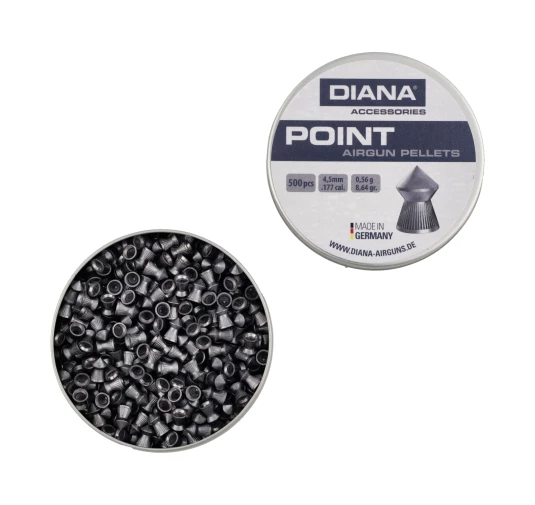 Śrut Diana Point Diabolo 4,5 mm (.177) - 500 sztuk
