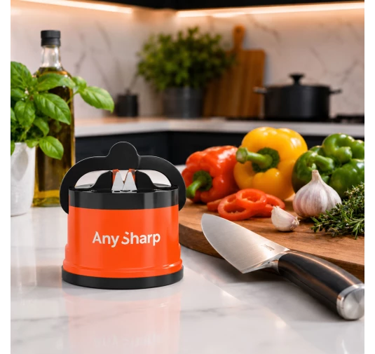 AnySharp Pro 20° - Ostrzałka szczelinowa z węglika wolframu, pomarańczowa