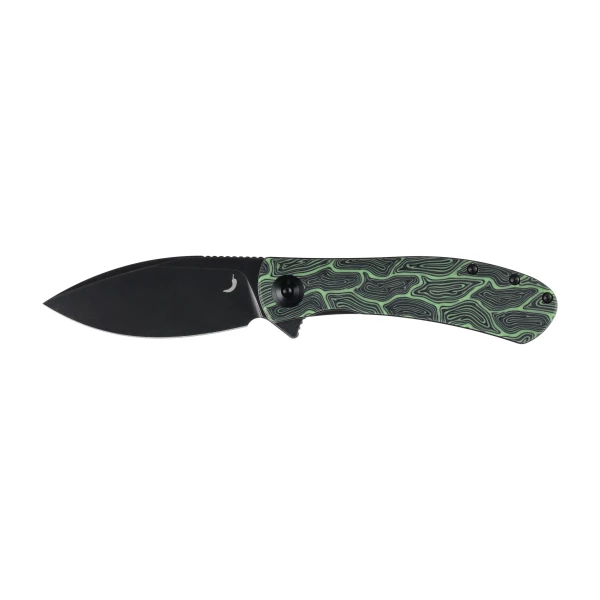 Nóż Składany Trollsky Knives Mandu Evo MTE017 Limited Green Turtle - 14C28N, G10, Liner Lock Nóż Składany Trollsky Knives Mandu Evo MTE017 Limited Green Turtle - 14C28N, G10, Liner Lock